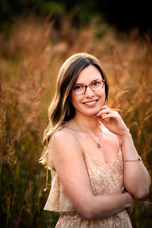 Jacqueline in the meadow